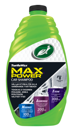 Turtle Wax MAX-POWER Car Wash Shampoo 1,42 L NYHED