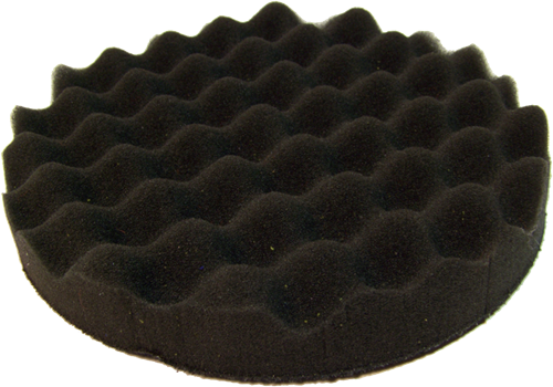 Turtle Wax Polérrondell Våfflad Svart 25x160 mm