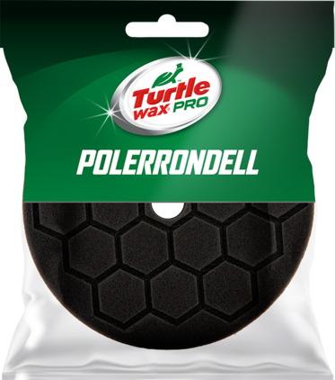 Turtle Wax Polerrondel sort 170/150x25 HEX/CONE
