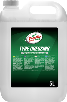 Turtle Wax Pro Tyre Dressing 5L