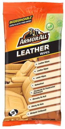 Armor All Leather Wipes Flatpack