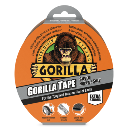 Gorilla Tape Silver 32mx48mm