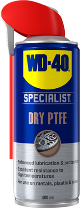 WD-40 Dry PTFE Lubricant 400ml