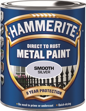 Hammerite Slätlack Silver 750ml