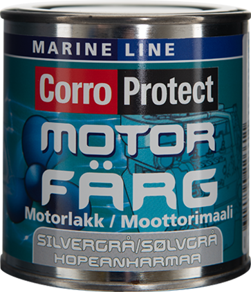 CorroProtect Motormaling Marin Grå 250ml