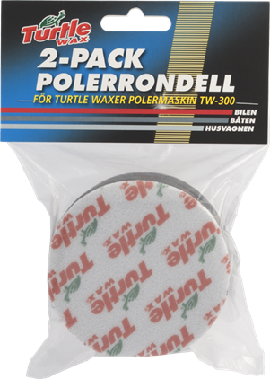 Turtle Wax Polérrondell Svart 100mm 2-pack