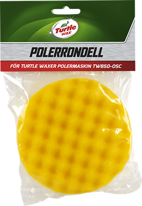Turtle Wax Polérrondel Vaflet Gul 25x130mm (1-Pack)